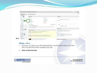 How to create word press