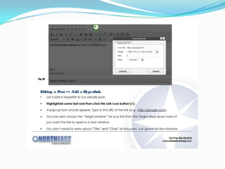 How to create word press