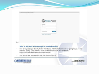 How to create word press