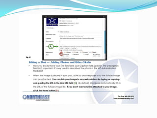 How to create word press