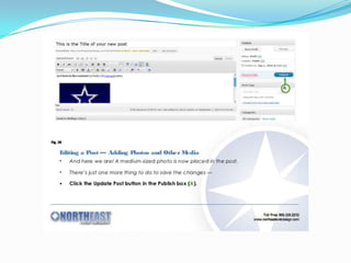How to create word press