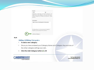 How to create word press