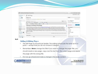 How to create word press