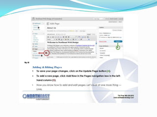How to create word press