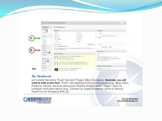 How to create word press