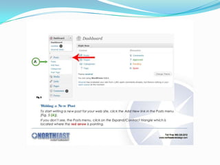 How to create word press