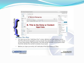 How to create word press