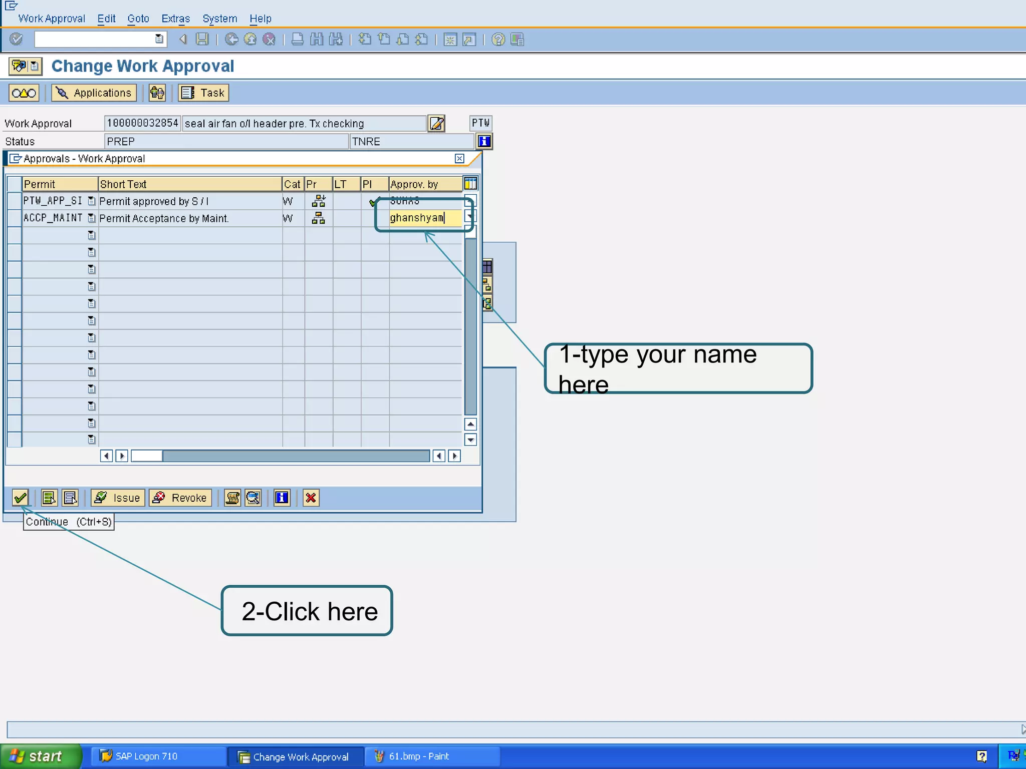 1-type your name
               here




2-Click here
 
