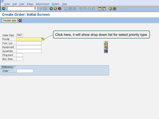 Click here, it will show drop down list for select priority type
 