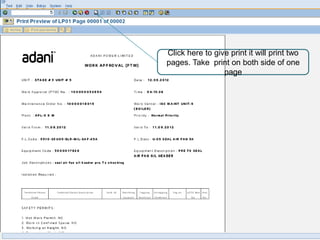 Click here to give print it will print two
pages. Take print on both side of one
                 page
 