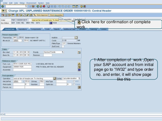 how to create work order create work order