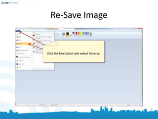 Re-Save Image
 