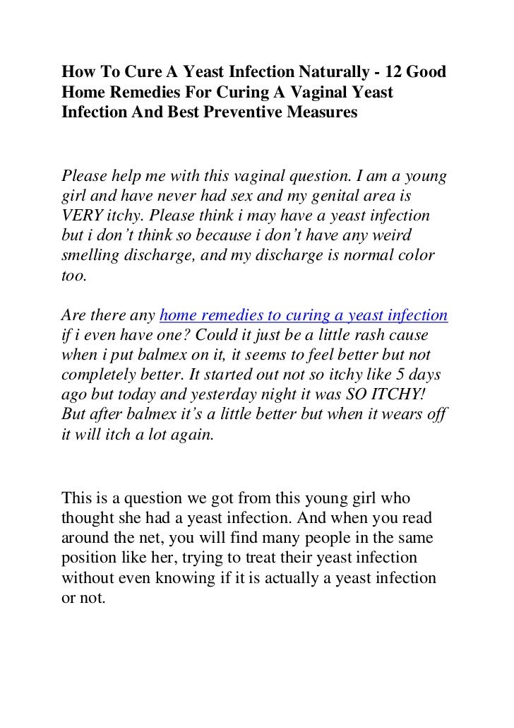 Naturally Get Rid Of Male Yeast Infection Naturally Get Rid Of Male Yeast Infection