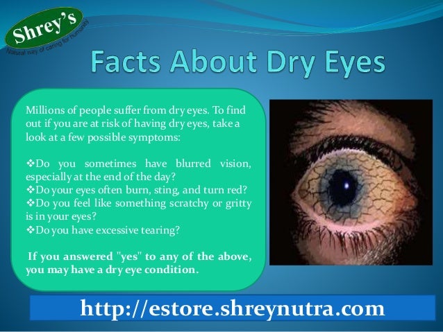 How to cure dry eyes naturally