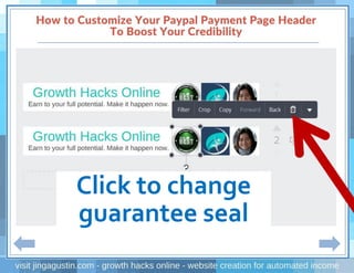 Click to change
guarantee seal
 