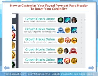 See what works
for you
 