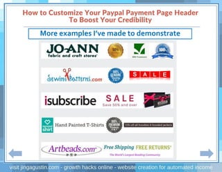 More examples I’ve made to demonstrate
 