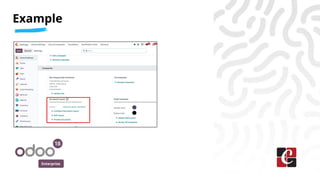 Enterprise
Example
 