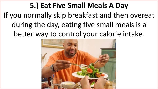 Five Meals A Day To Lose Weight