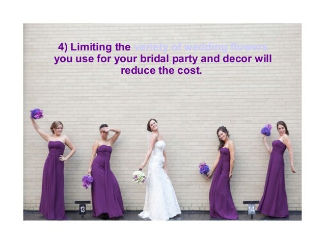 how to cut costs on your wedding flower budget