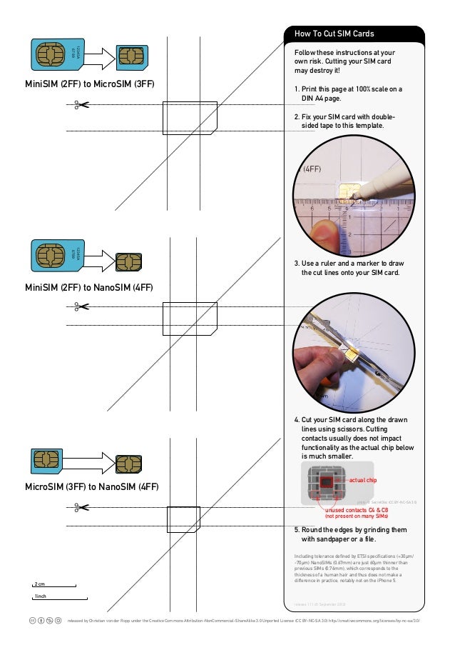 How To Cut Mini And Micro Sim To Nano Sim How To Cut Mini And Micro Sim To Nano Sim