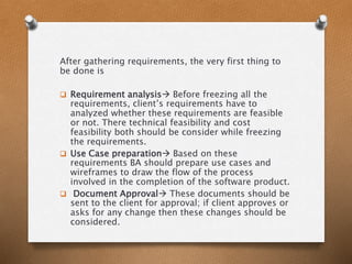 How to deal with bad requirements of software | PPT