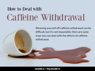 How to deal with Caffeine withdrawl ?