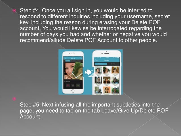 How to get off pof How to get off pof