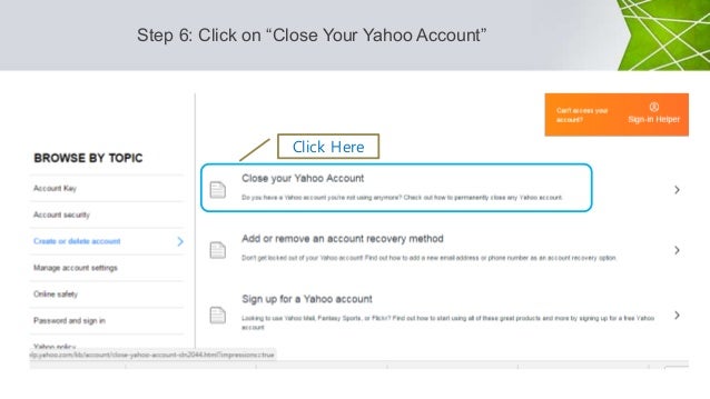 How to delete yahoo mail permanently +18447739313