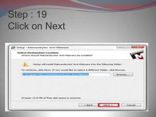 Step : 19
Click on Next
 
