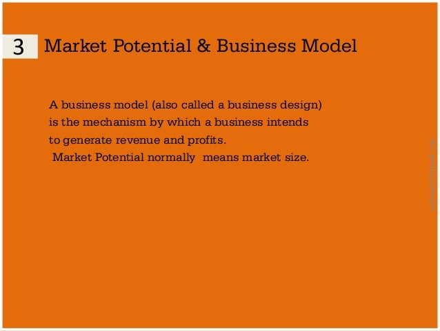 Market potential in business plan