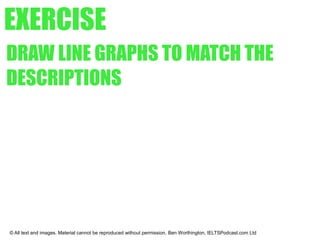 EXERCISE
© All text and images. Material cannot be reproduced without permission. Ben Worthington, IELTSPodcast.com Ltd
 