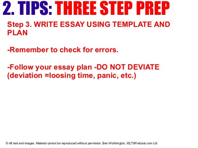 pie format essay