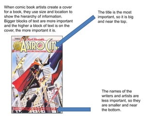 Designing Comic Book Covers | PPT