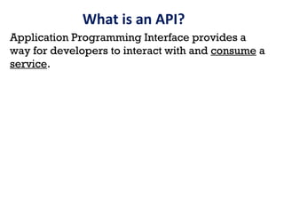 How to design effective APIs | PPT
