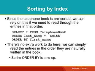 How to Design Indexes, Really
