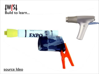 Build to learn...




source Ideo
 