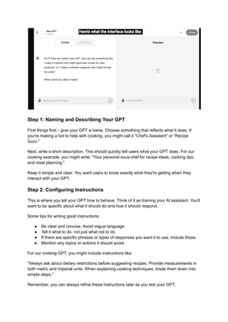 How to design your unique ChatGPT with OpenAI's GPT Builder.pdf