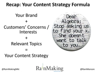 How to develop and execute your content strategy yourself