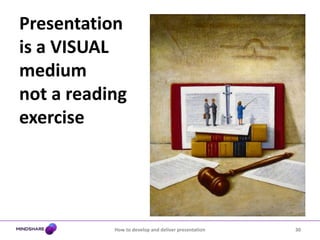 Make it impactfulPresentation is a Story25How to develop and deliver presentation