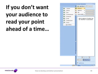 How to develop and deliver presentation39Keep it short