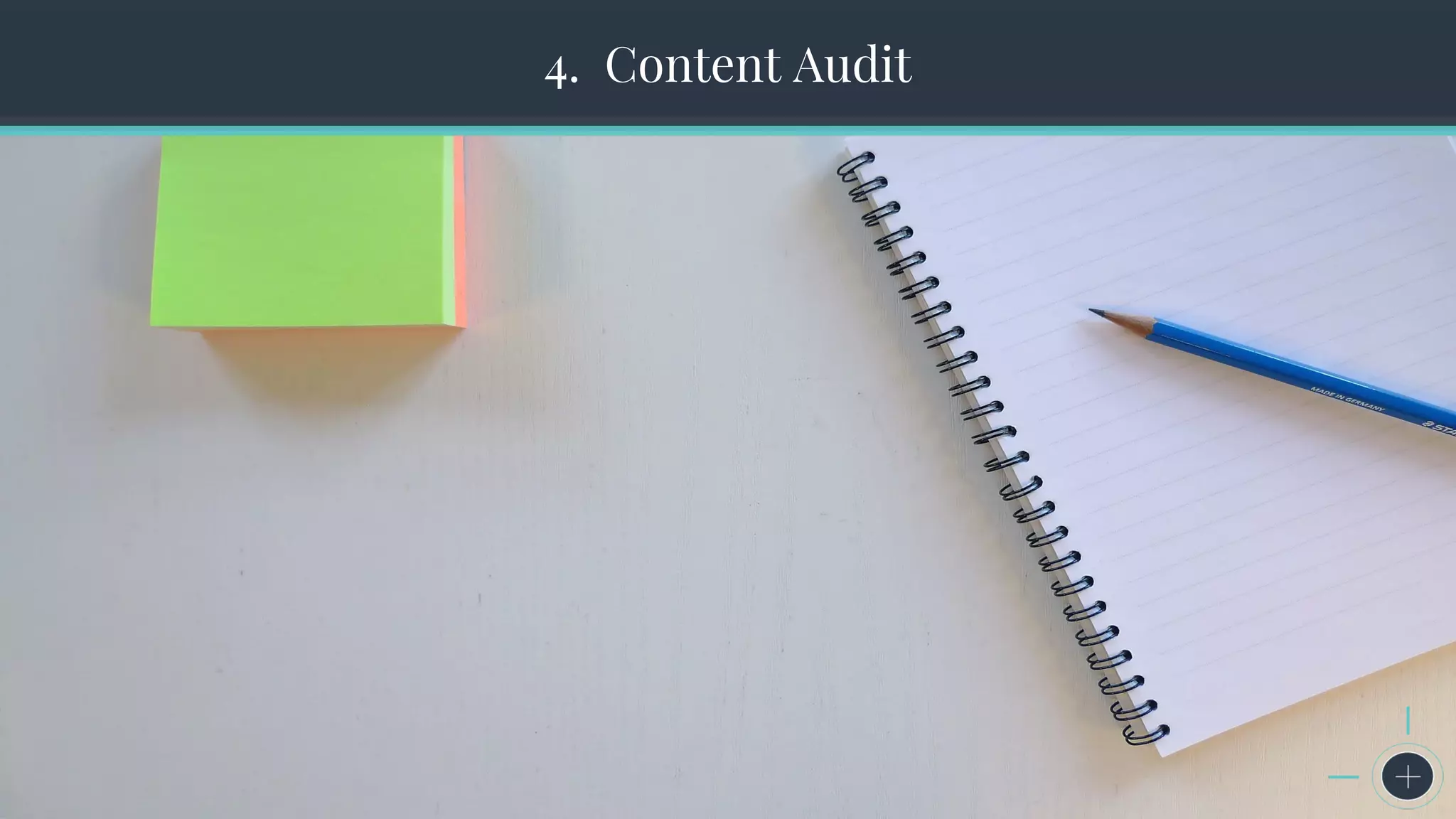 The Seven Steps to Successful Persona Creation4. Content Audit
 
