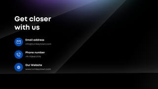 Get closer
with us
Email address
info@turnkeytown.com
Phone number
+91-93848 01116
www.turnkeytown.com
Our Website
 