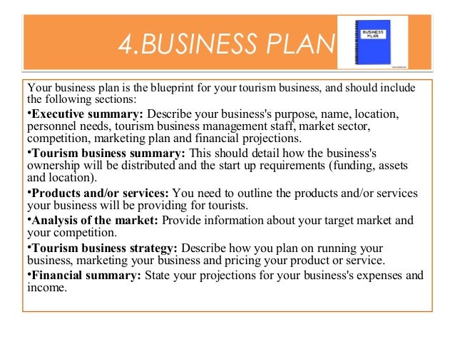 business plan ideas for tourism