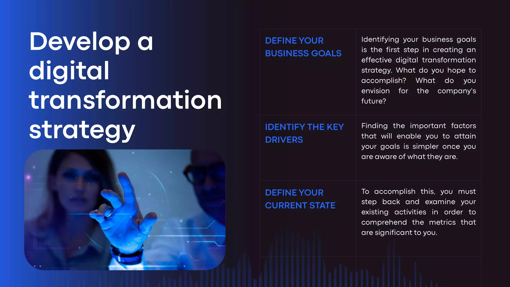 HOW TO DEVELOP A WINNING DIGITAL TRANSFORMATION STRATEGY