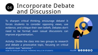 How to Develop Critical Thinking Skills in Students.pptx
