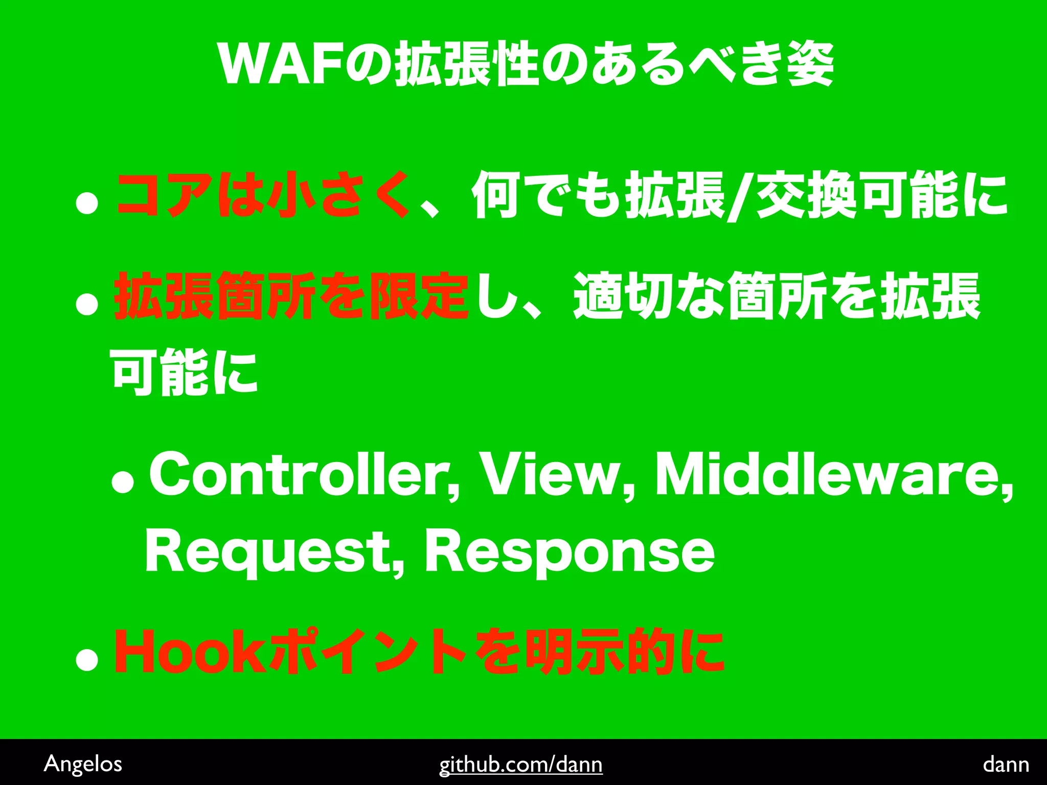Angelos   github.com/dann   dann
 