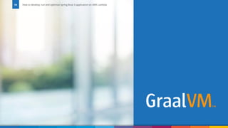 Vadym Kazulkin | @VKazulkin |ip.labs GmbH
94 How to develop, run and optimize Spring Boot 3 application on AWS Lambda
 