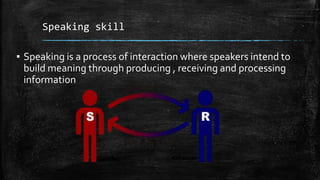 How to develop speaking skill | PPTX