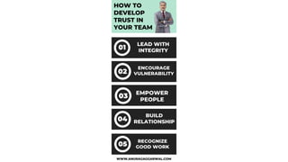 How To Develop Trust In Your Team